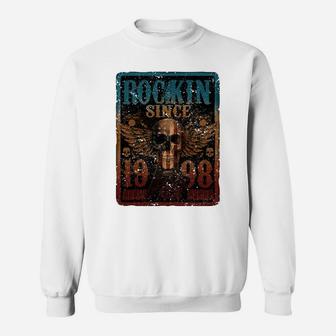 Rockin Since 1998 Shirt 23 Years Old 23Rd Birthday Classic Sweatshirt Sweatshirt | Crazezy