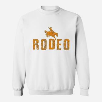 Rodeo Horse Western Country Vintage Sweatshirt | Crazezy