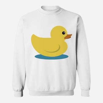 Rubber Duck Debugging Funny Explaining Programmer Coder Gift Sweatshirt | Crazezy