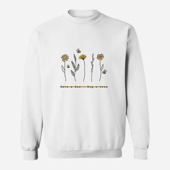 Save A Bee Hug A Tree Planet Environment Handdrawn Sweatshirt | Crazezy DE