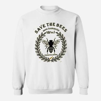 Save The Bees Beekeeper Sweatshirt | Crazezy