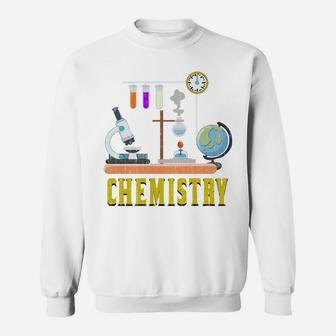 Science Chemistry Lover Boys Kids Chemist Lab Chemistry Sweatshirt Sweatshirt | Crazezy AU
