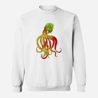 Sea Animals Squid Sea Sweatshirt - Thegiftio UK
