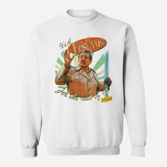 Seinfeld Festivus Frank Costanza Festivus Pole Sweatshirt | Crazezy UK