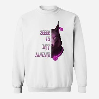 She Is My Always Wolf Friendship Best Friend Bff Matching Sweatshirt | Crazezy AU