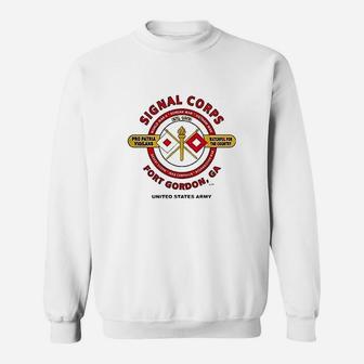 Signal Corps Us Army Fort Gordon Ga Watchful For The Country Campaign Sweatshirt | Crazezy AU