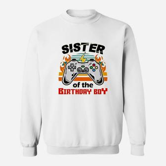 Sister Of The Birthday Boy Sweatshirt | Crazezy