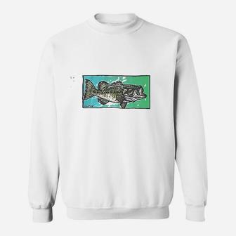 Southern Fin Apparel Bass Fishing Sweatshirt | Crazezy