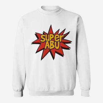 Spanish Grandparent - Super Abu Superhero Abuelo Abuela Sweatshirt | Crazezy