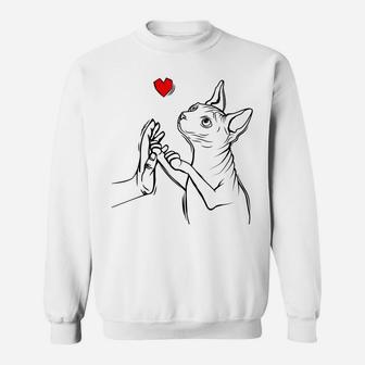 Sphynx Cat Sphinx Hairless Cat Lovers Owner Sweatshirt | Crazezy