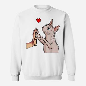 Sphynx Cat Sphinx Hairless Cat Owner Lovers Sweatshirt | Crazezy