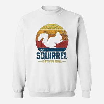Squirrel Vintage Sweatshirt | Crazezy