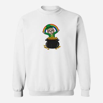 St Patrick Sloth For Boy Girl Kids Men Women Adults Sweatshirt - Thegiftio UK