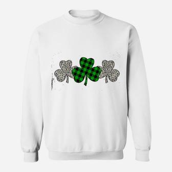 St Patricks Day Lucky Irish Shamrock Paddy's Day Sweatshirt - Thegiftio