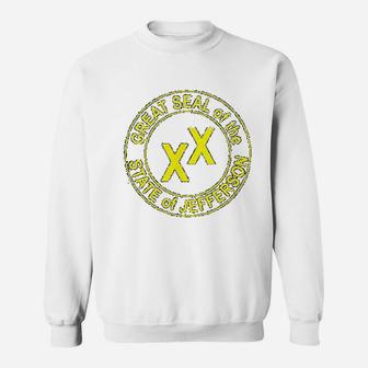 State Of Jefferson Seal 51st State Sweatshirt - Thegiftio