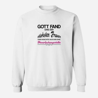 Steuerfachangestellte Gott Sweatshirt - Seseable