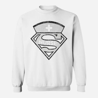 Super Nurse Rn Shirt Super Nurse Rn Distressed Sweatshirt | Crazezy