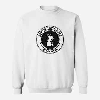 Support Blacksmith Sweatshirt | Crazezy