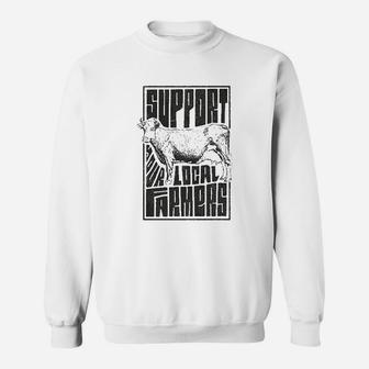 Support Your Local Farmers Proud Farming Sweatshirt - Thegiftio UK