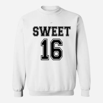 Sweet 16 Birthday Sweatshirt | Crazezy