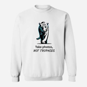 Take Photos Not Trophies Sweatshirt | Crazezy UK