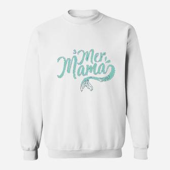 Tank Mermama Funny Mothers Day Mermaid Sweatshirt | Crazezy AU