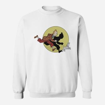 The Adventures Of Tintin Sweatshirt - Thegiftio UK