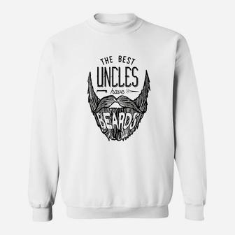 The Best Uncles Have Beards Sweatshirt | Crazezy