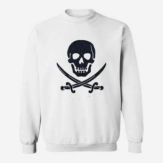 The Bold Banana Pirate Skull And Crossed Sweatshirt | Crazezy DE