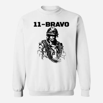 The Perfect Army Infantry Soldier T-Shirt "11-Bravo" Sweatshirt Sweatshirt | Crazezy