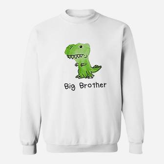 The Spunky Stork Dinosaur Big Sister Little Brother Matching Siblings Sweatshirt | Crazezy CA