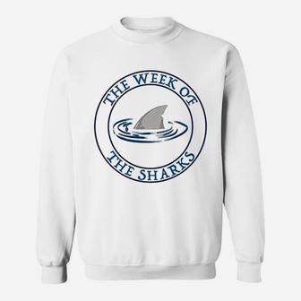 The Week Of The Shark Sweatshirt | Crazezy UK