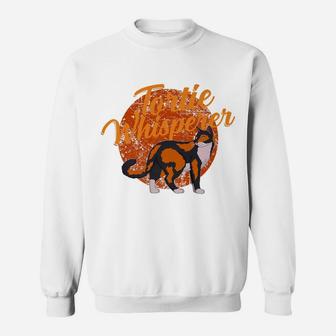 Tortoiseshell Cat Lover Tortie Whisperer Sweatshirt | Crazezy