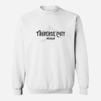 Traverse City Michigan For Midwest Gifts Sweatshirt - Thegiftio UK