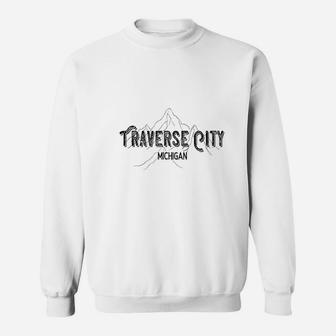 Traverse City Michigan Sweatshirt - Thegiftio UK