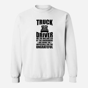 Trucker Shirts Truck Driver S Men Dad Grandpa Uncle Gifts Sweatshirt - Thegiftio UK