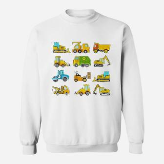 Trucks And Diggers Sweatshirt | Crazezy