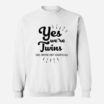 Twins Partner Twin Siblings Sweatshirt - Thegiftio UK