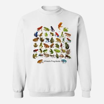 Ultimate Frog Guide Funny Frog Lover Frog Owner Frogs Sweatshirt | Crazezy