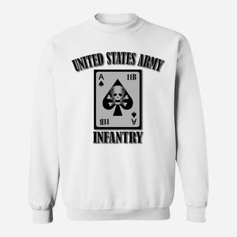 US Army Infantry Back Design Sweatshirt | Crazezy