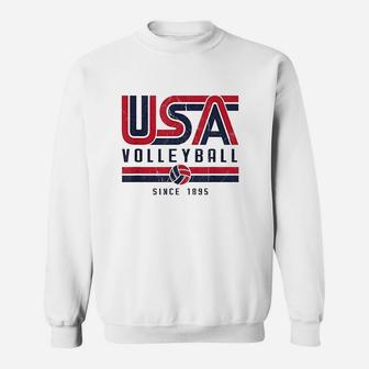 Usa Classic Volleyball Sweatshirt - Thegiftio UK