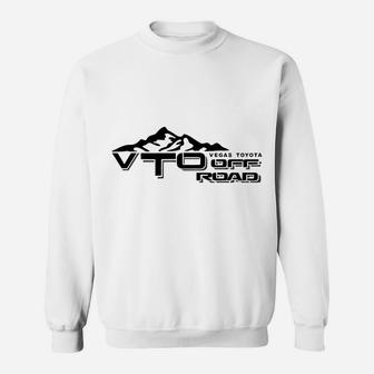 Vegas Off Road Mountains Black Print Sweatshirt | Crazezy