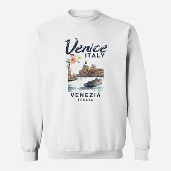Venice Italy Venezia Italia Vintage Sweatshirt | Crazezy