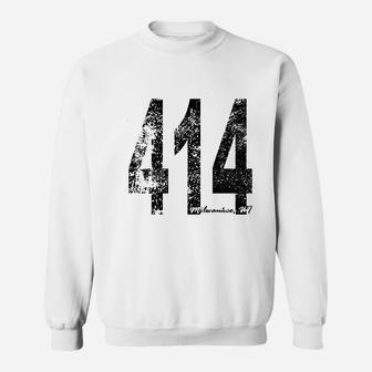 Vintage Area Code 414 Sweatshirt | Crazezy CA