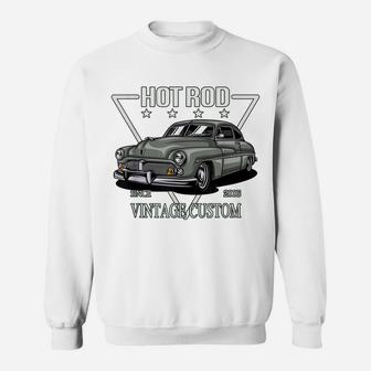 Vintage Custom Hot Rod Car Sweatshirt | Crazezy