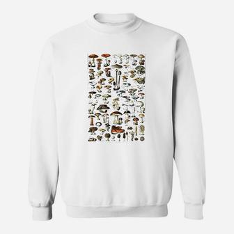 Vintage Mushrooms Sweatshirt | Crazezy