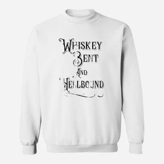 Vintage Whiskey Bent And Hellbound Sweatshirt | Crazezy UK