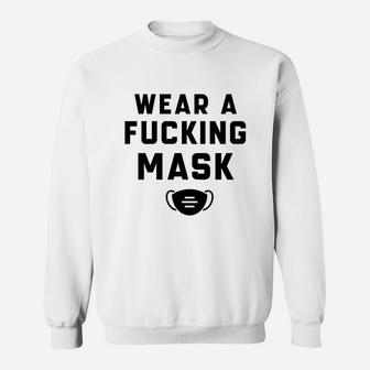 Wear A M Ask Face M Ask Survivor Sweatshirt - Thegiftio UK