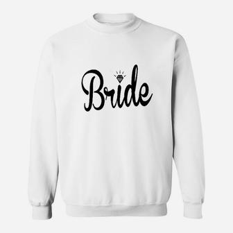 Wedding Bride Sweatshirt | Crazezy