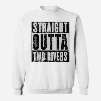 Wheel Of Time Straight Outta Two Rivers Distressed Sweatshirt | Crazezy AU